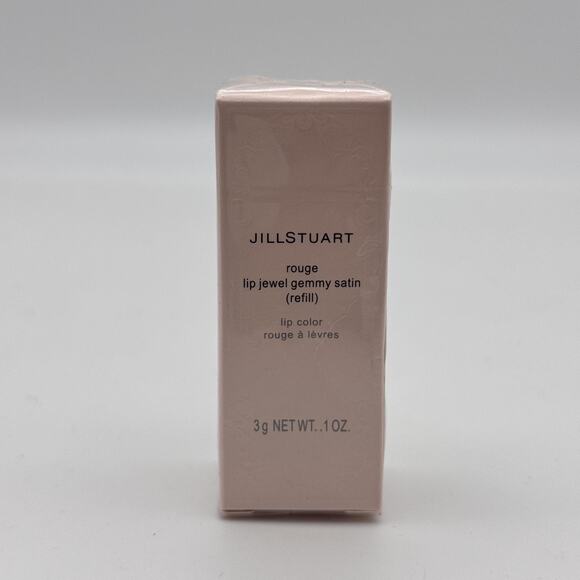 Jill Stuart Rouge Lip Jewel Gemmy Satin Lipstick Refill 10 Little Tomboy 3g New - Picture 1 of 7